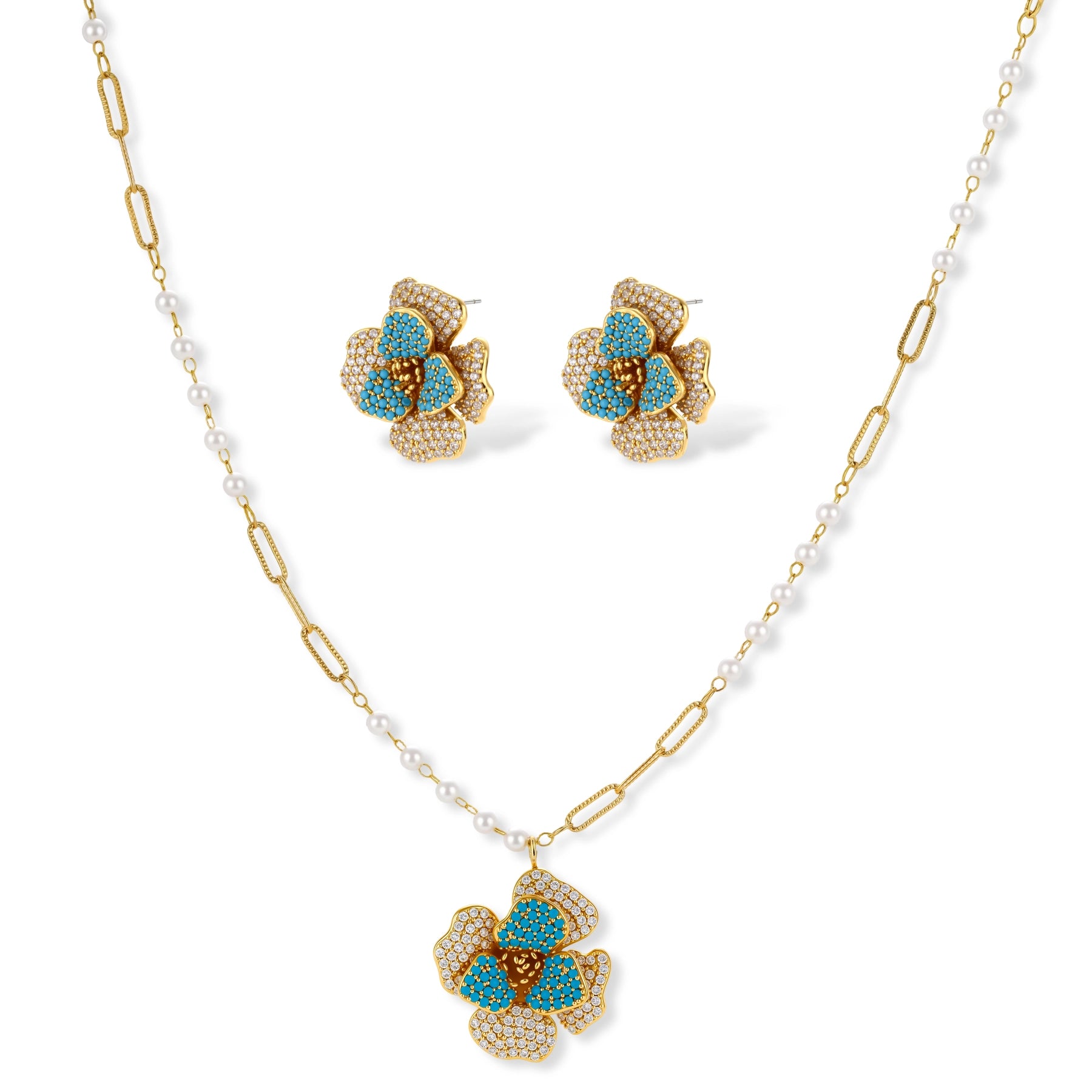 Blooming Sapphire Set
