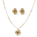 Golden Bloom Crystal Set