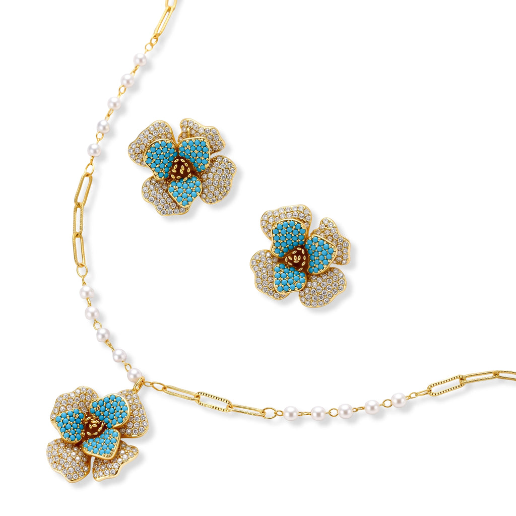 Blooming Sapphire Set