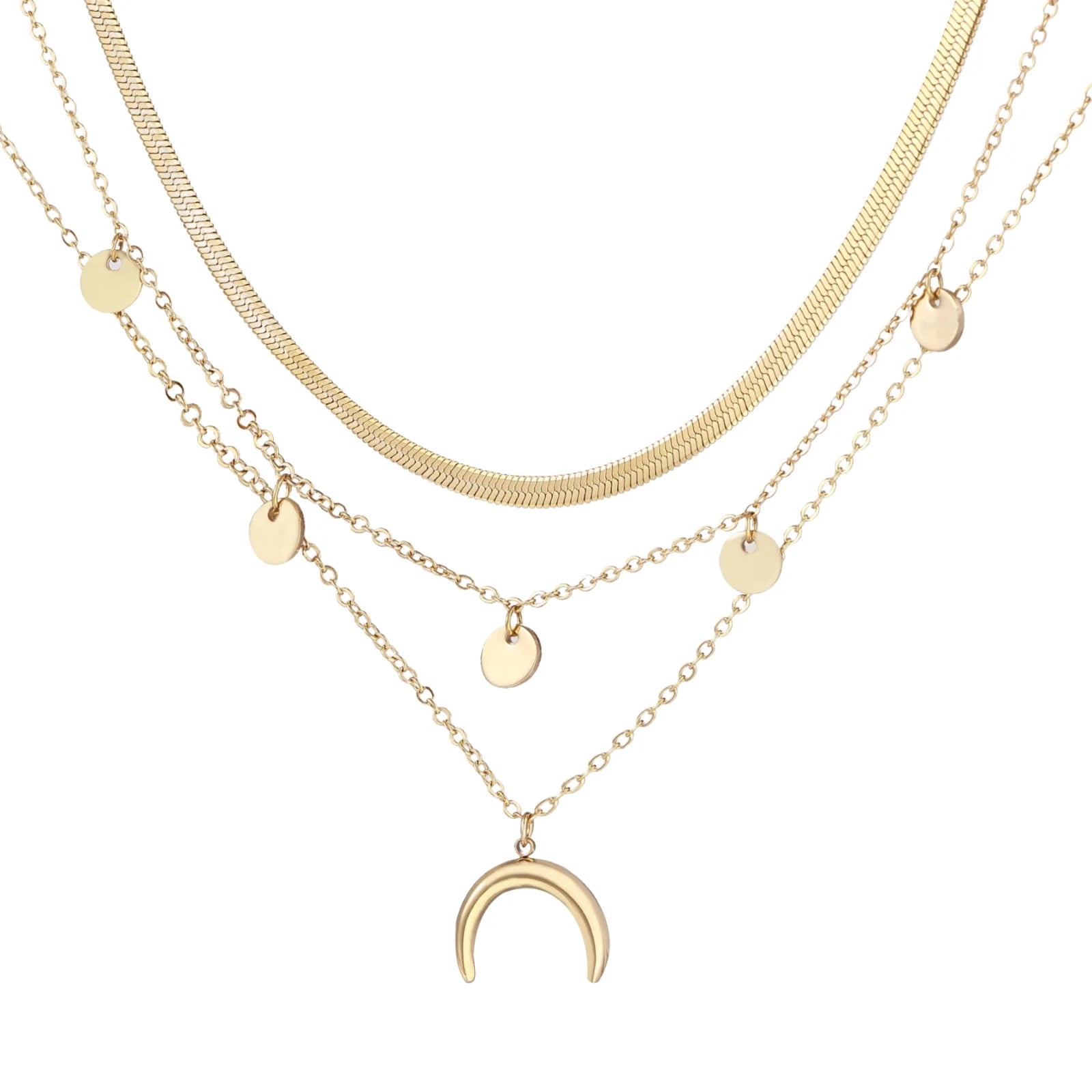 Golden Crescent Layer Set