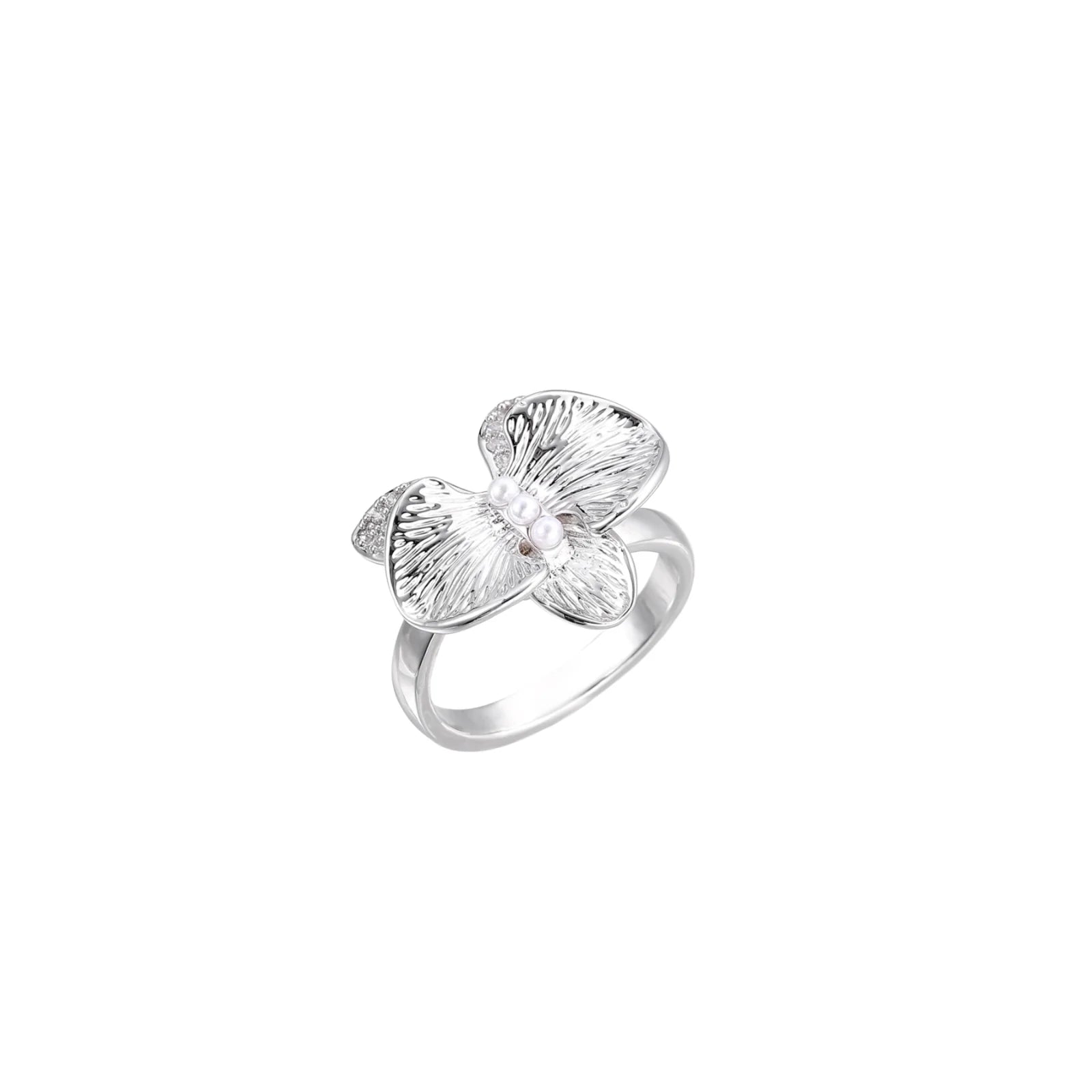 Pearl Orchid Ring