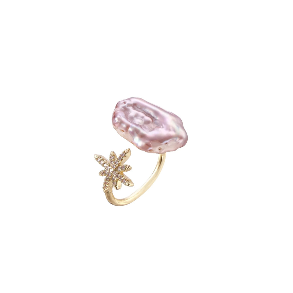 Starlit Pearl Dreams Ring
