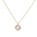 Golden Halo Pearl Pendant