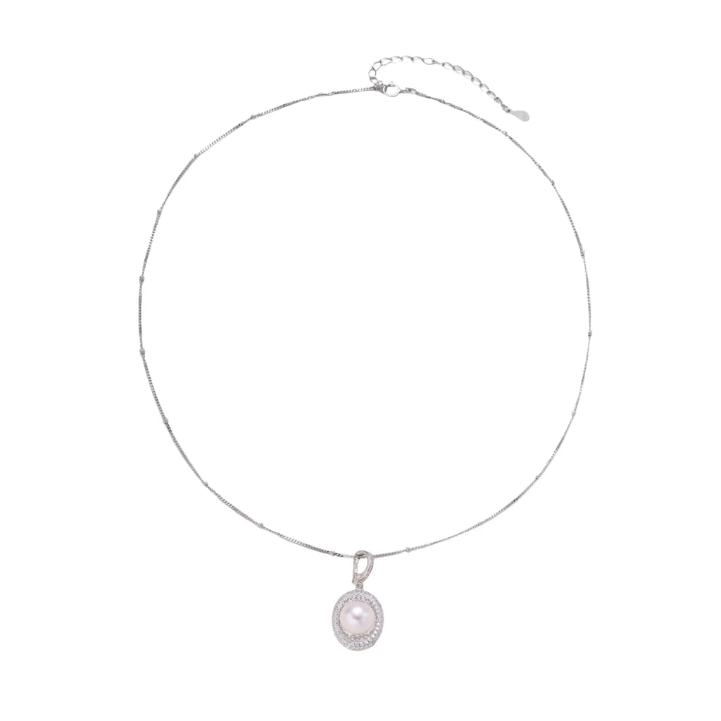 Pearl Halo Necklace