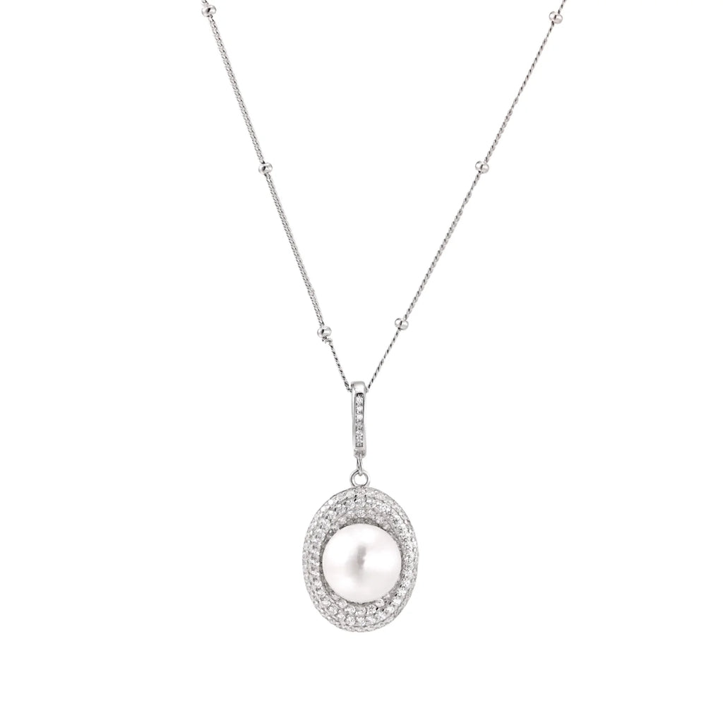 Pearl Halo Necklace