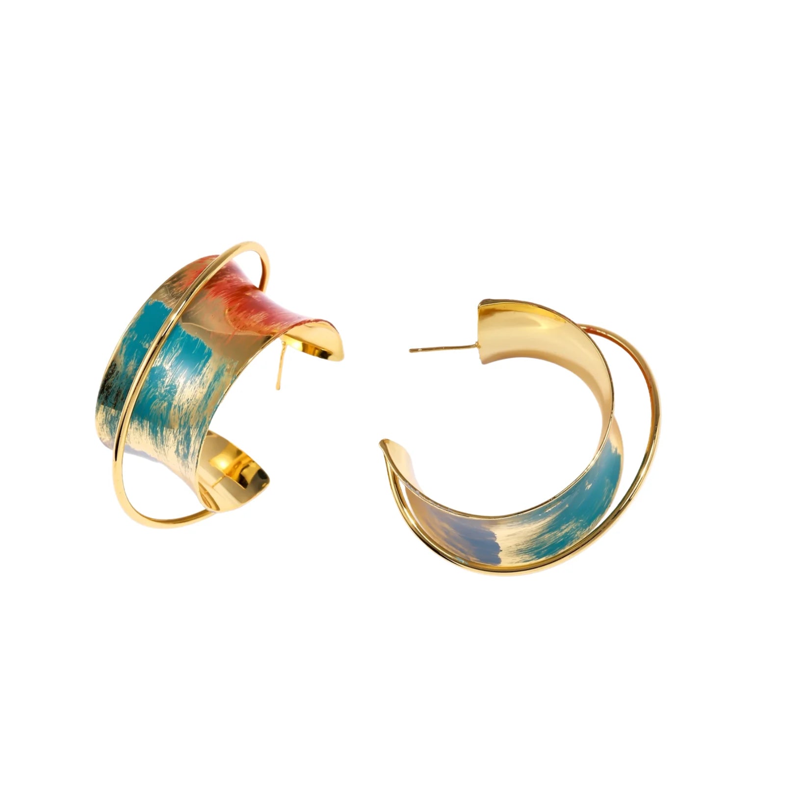 Sunset Mirage Hoops