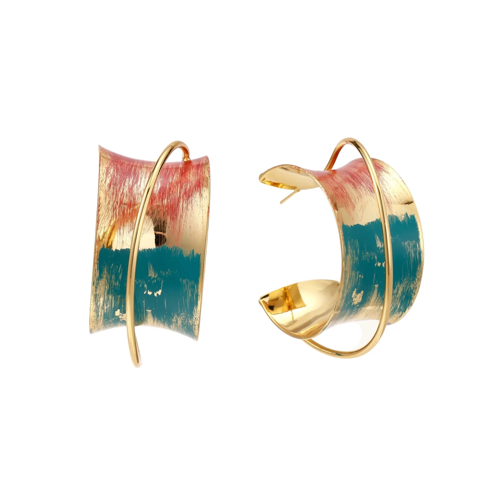 Sunset Mirage Hoops