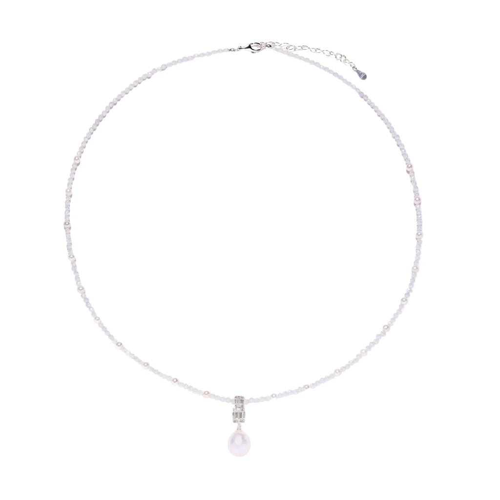 Lavender Dreams Pearl Necklace