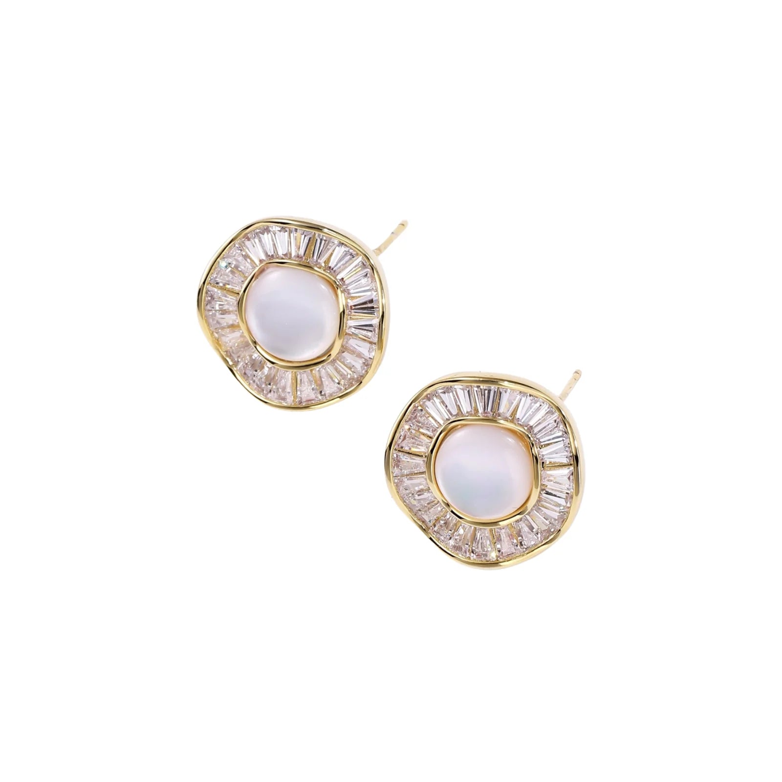 Sunburst Pearl Studs