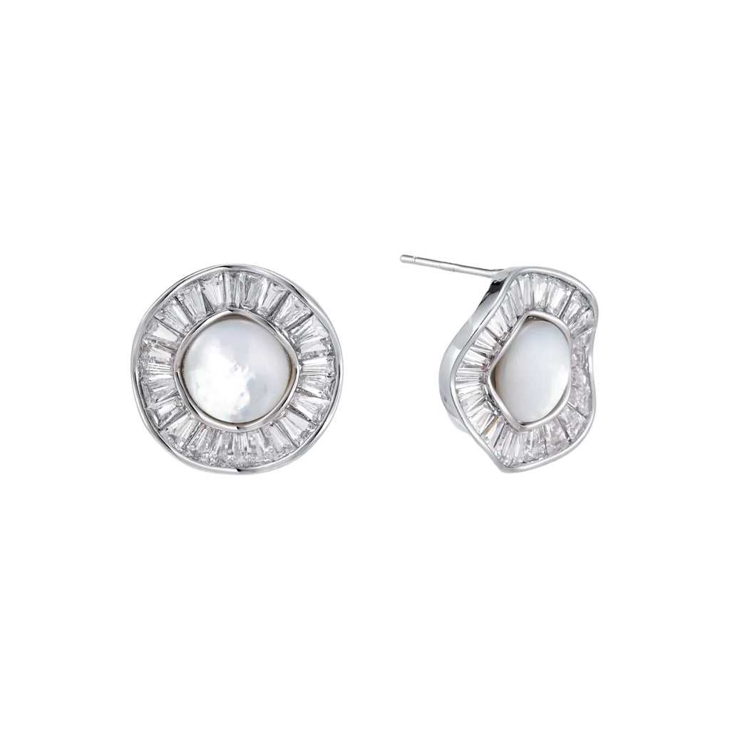 Sunburst Pearl Studs
