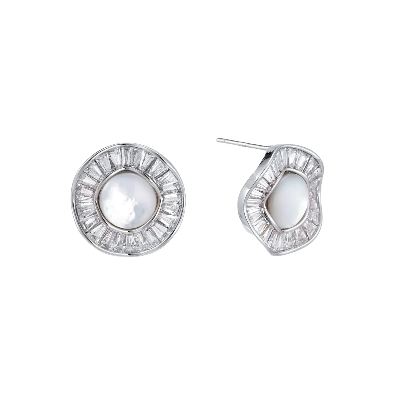 Sunburst Pearl Studs