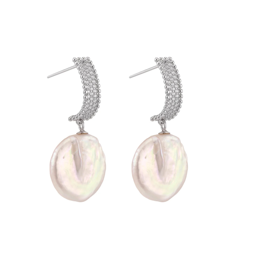 Baroque Pearl Drop Earrings
