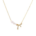 Pearl Bow Dreams Necklace