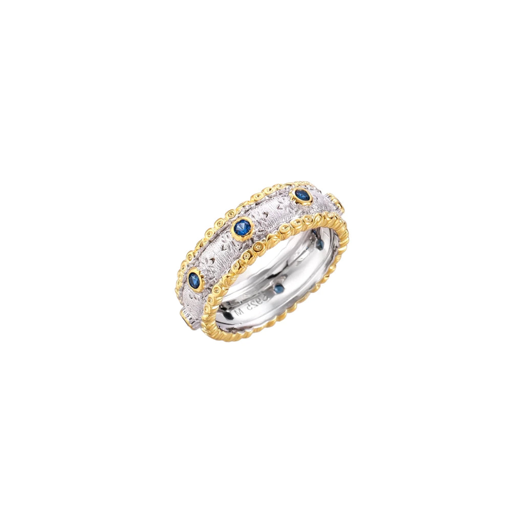 Azure Dreams Band Ring