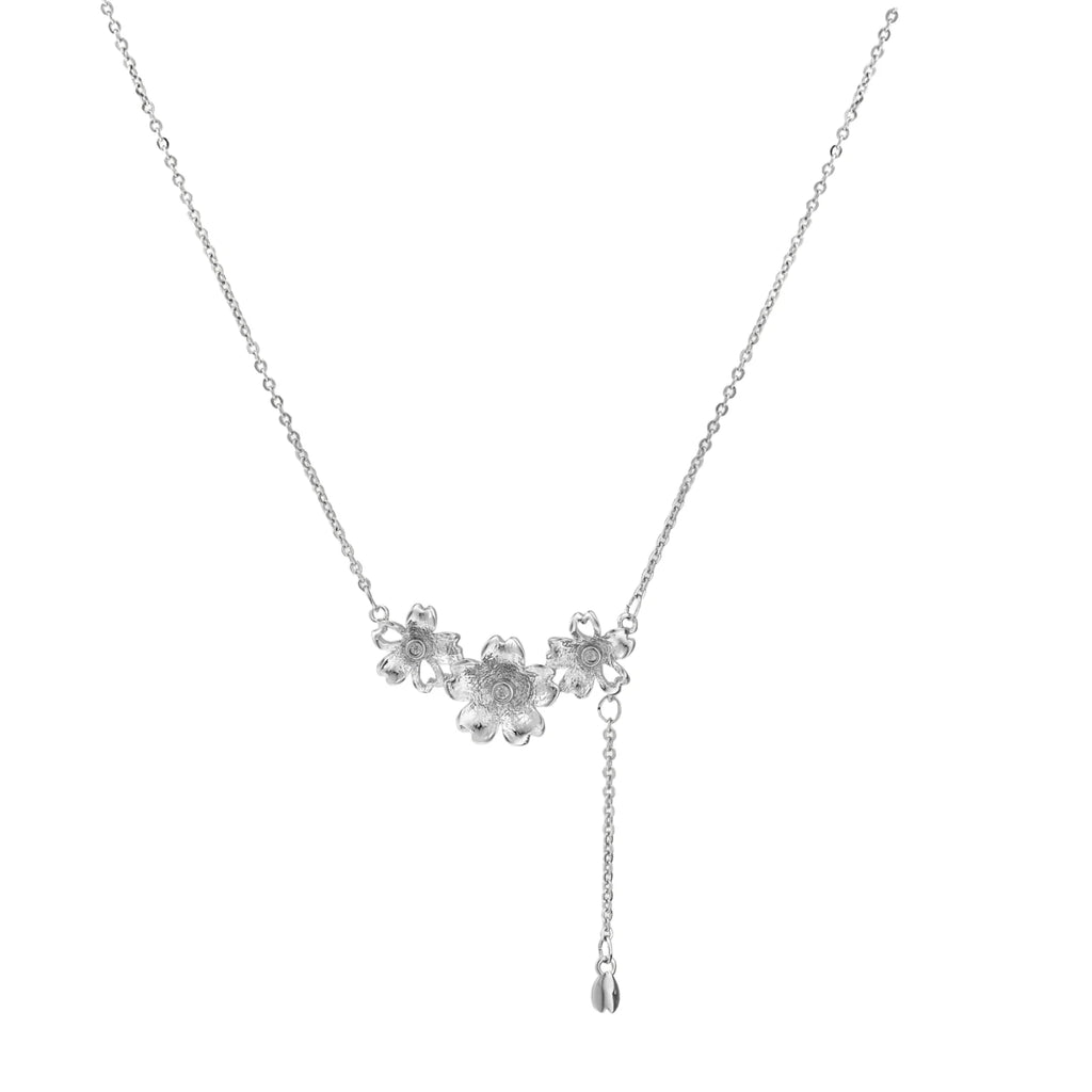 Silver Bloom Lariat