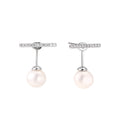 Pearl Drop T-Bar Earrings