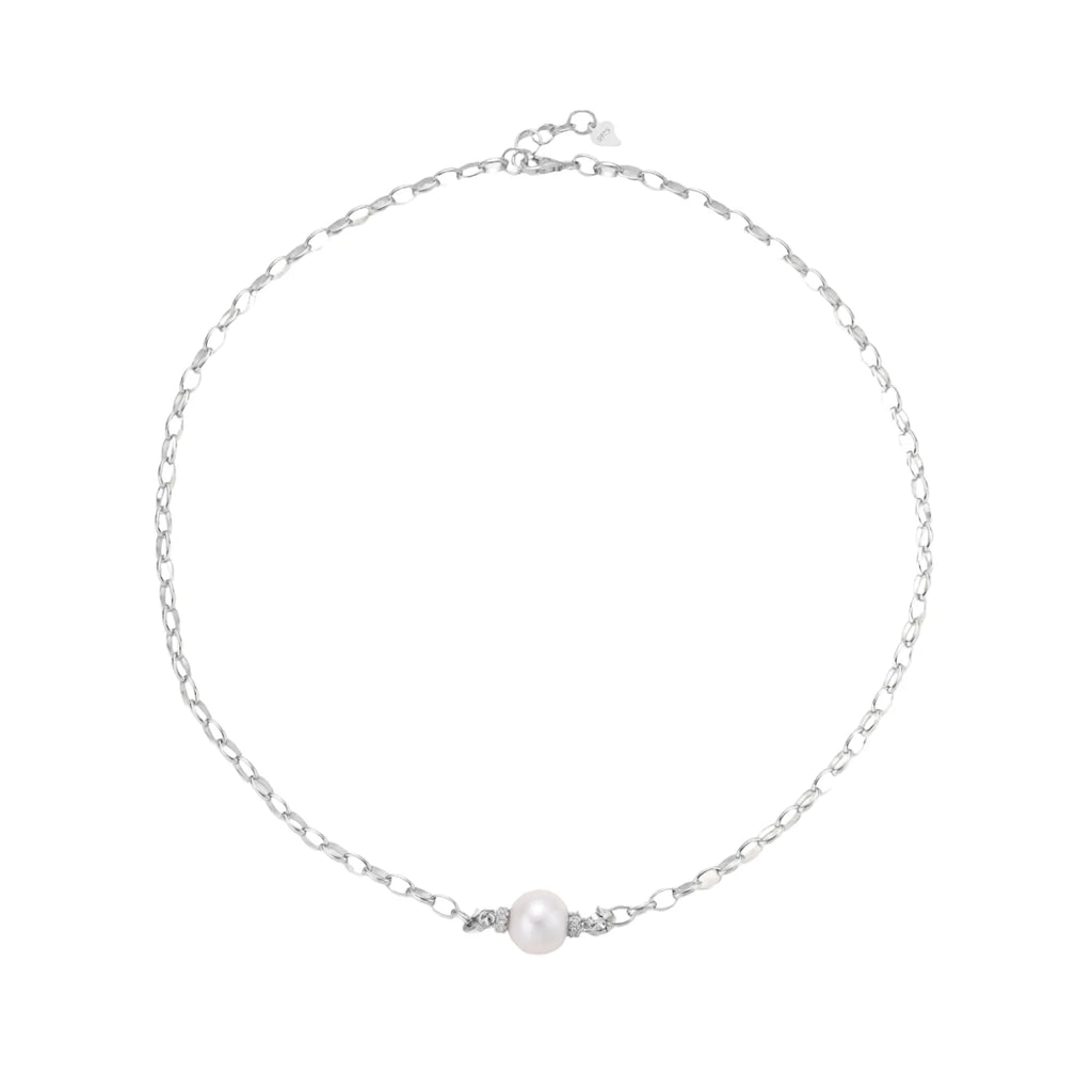 Luna Pearl Chain Necklace