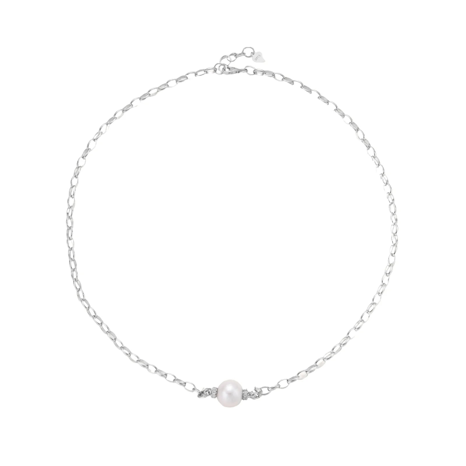 Luna Pearl Chain Necklace