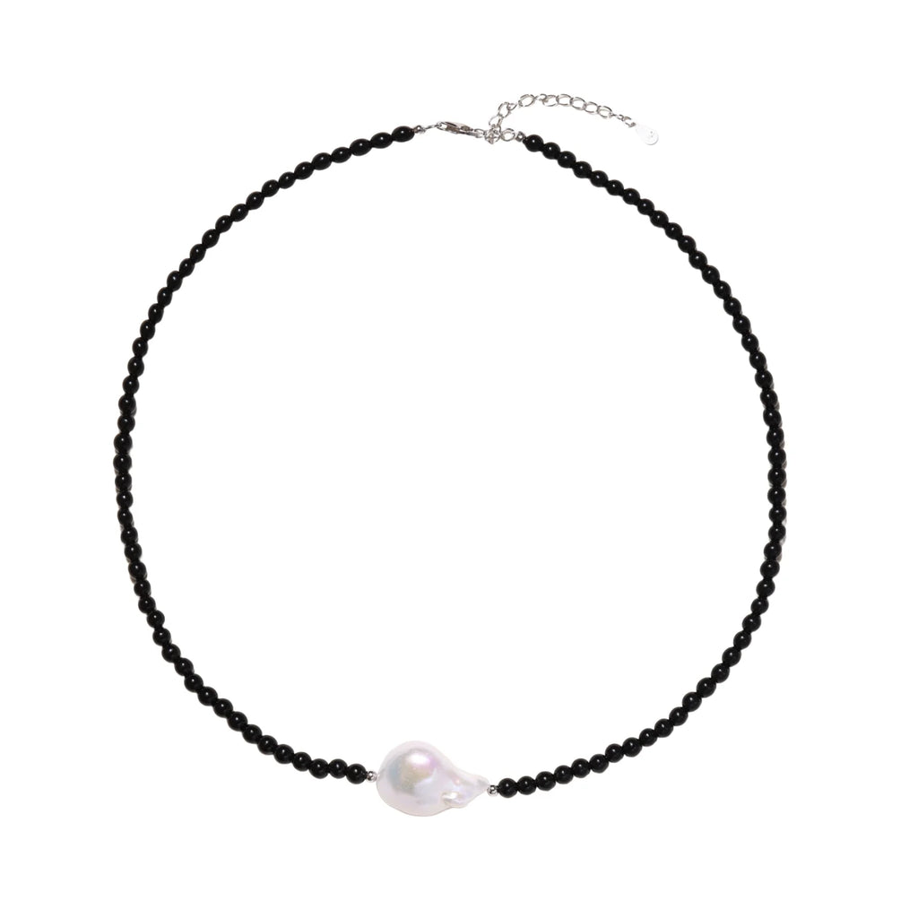 Midnight Pearl Necklace
