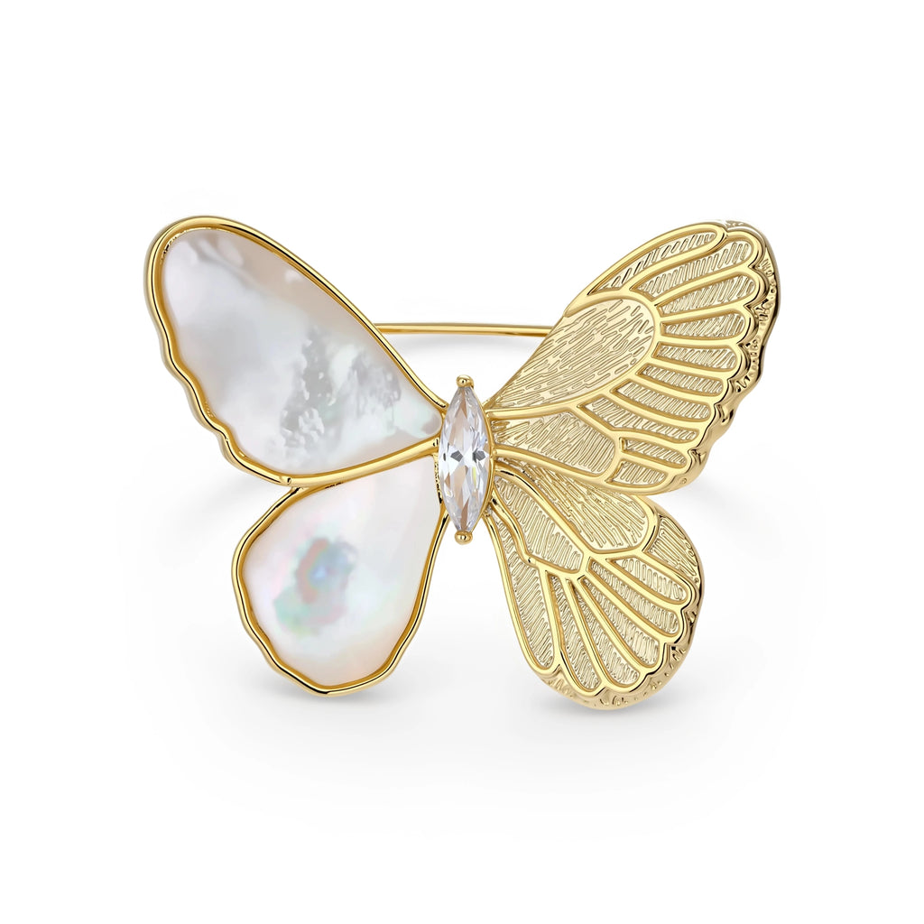 Ethereal Butterfly Brooch
