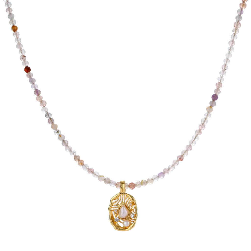 Mystic Garden Gemstone Necklace