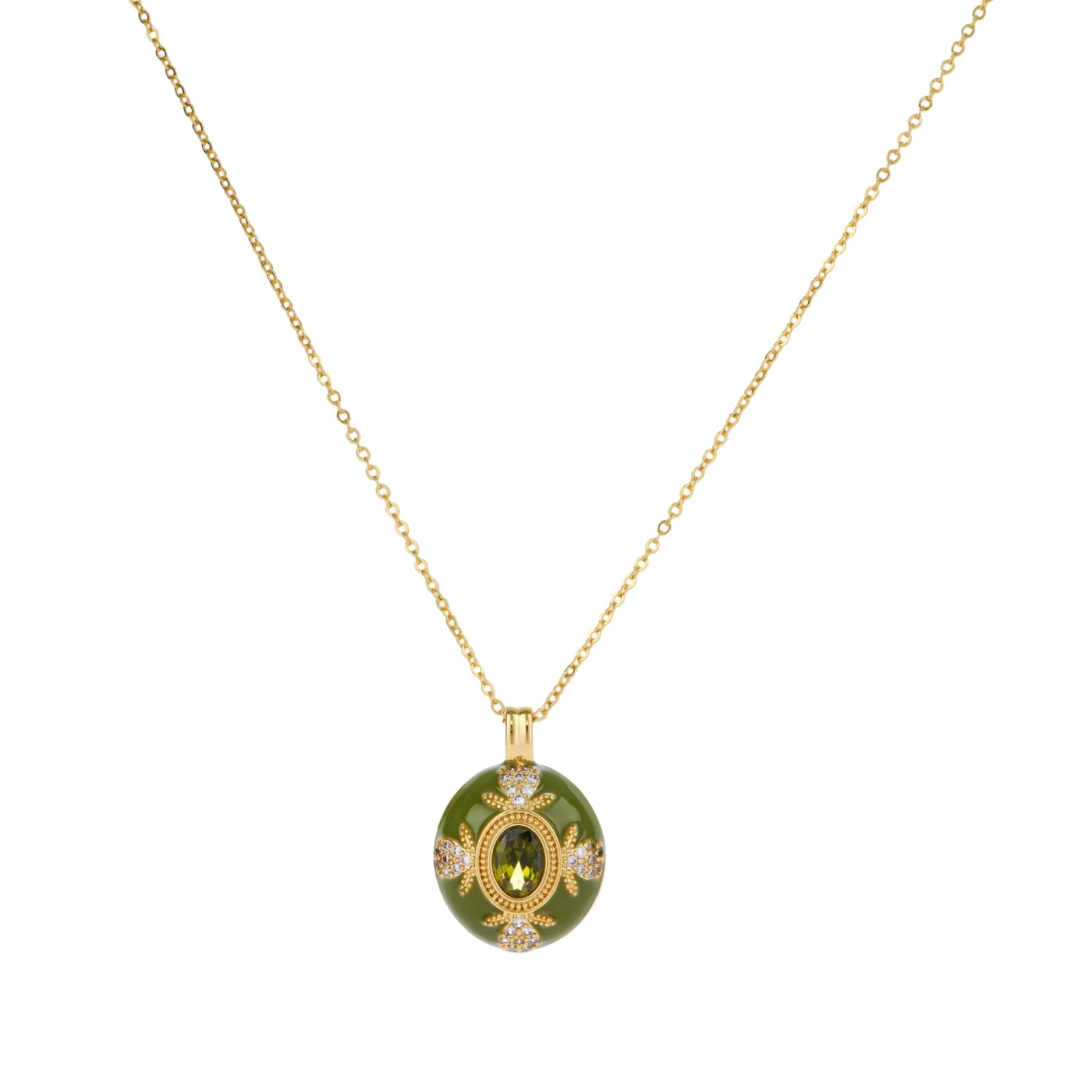 Emerald Empress Pendant