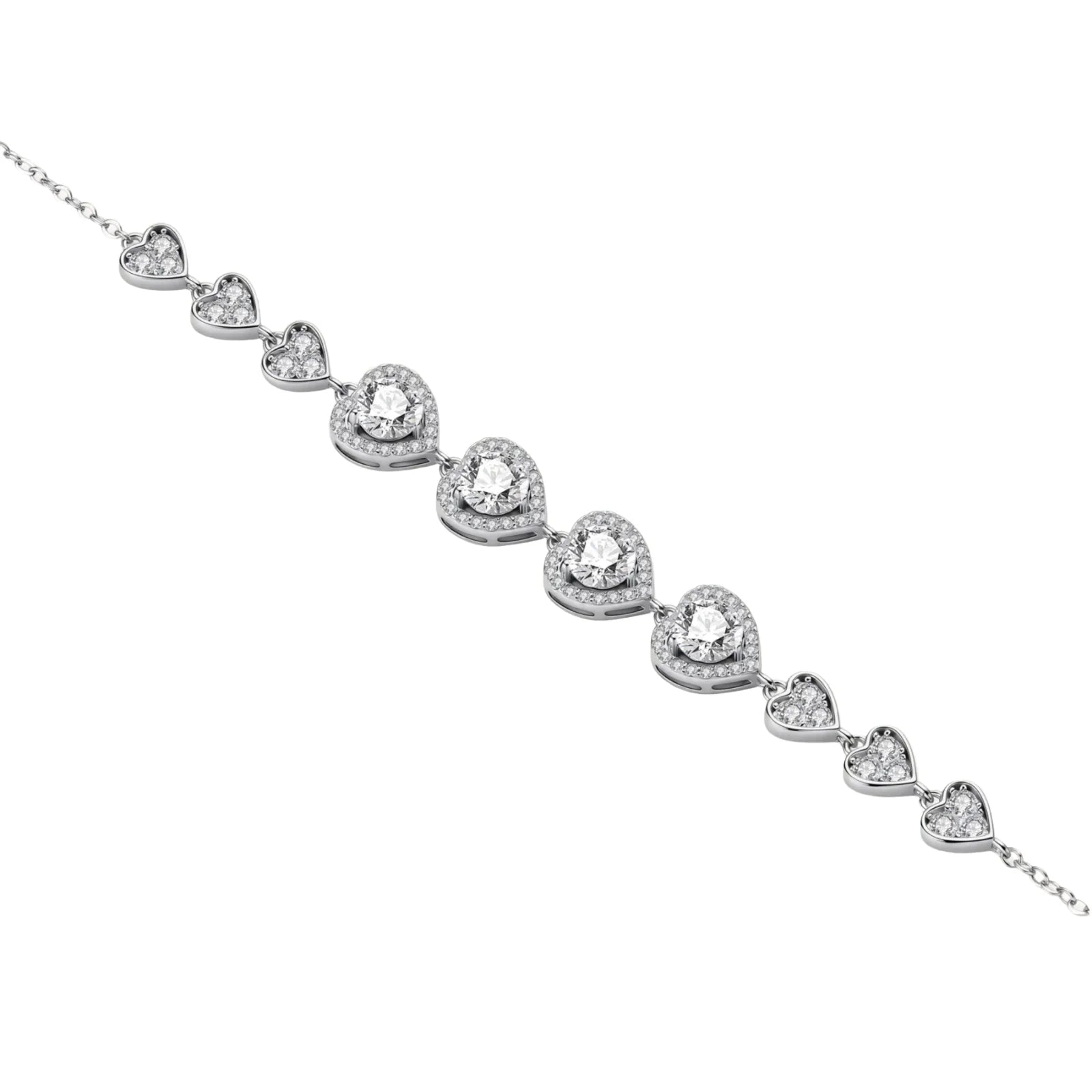 Heart Symphony Moissanite Set