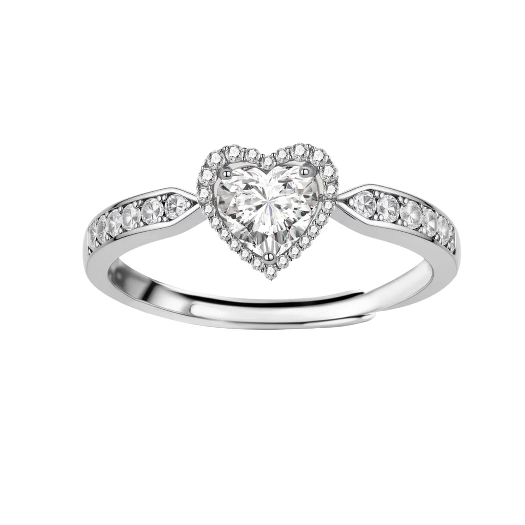 Heart Symphony Moissanite Set