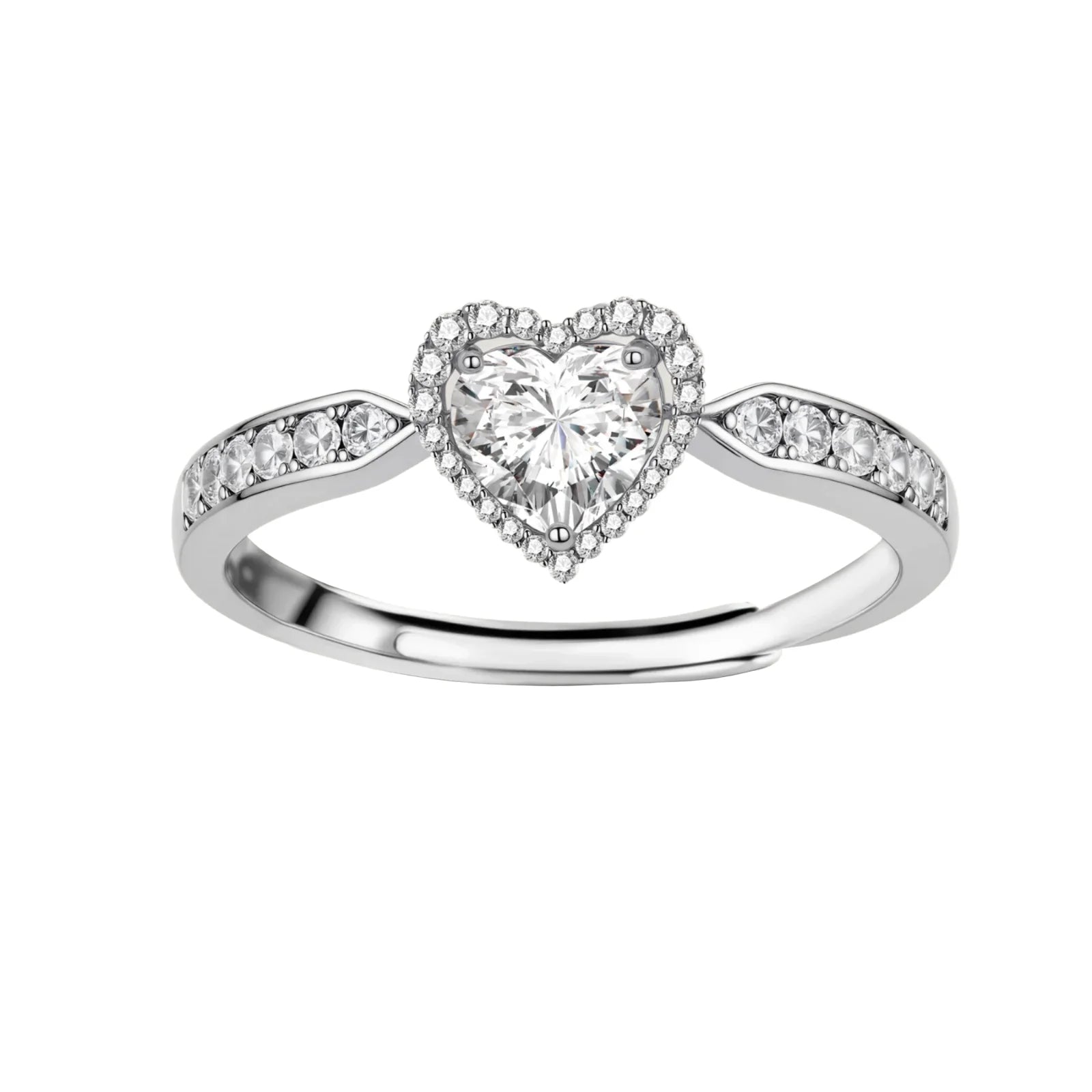 Heart Symphony Moissanite Set