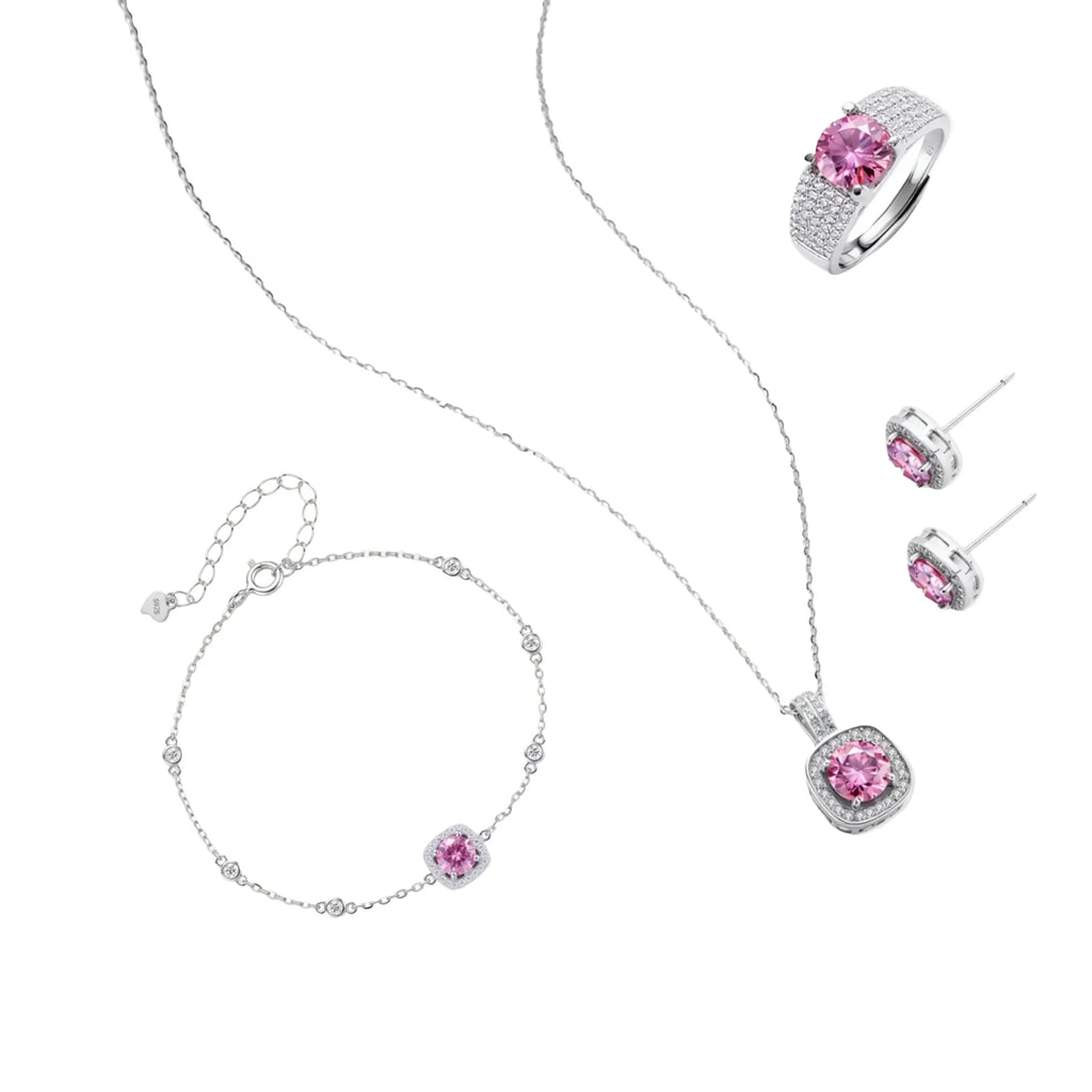 Blush Dreams Moissanite Set