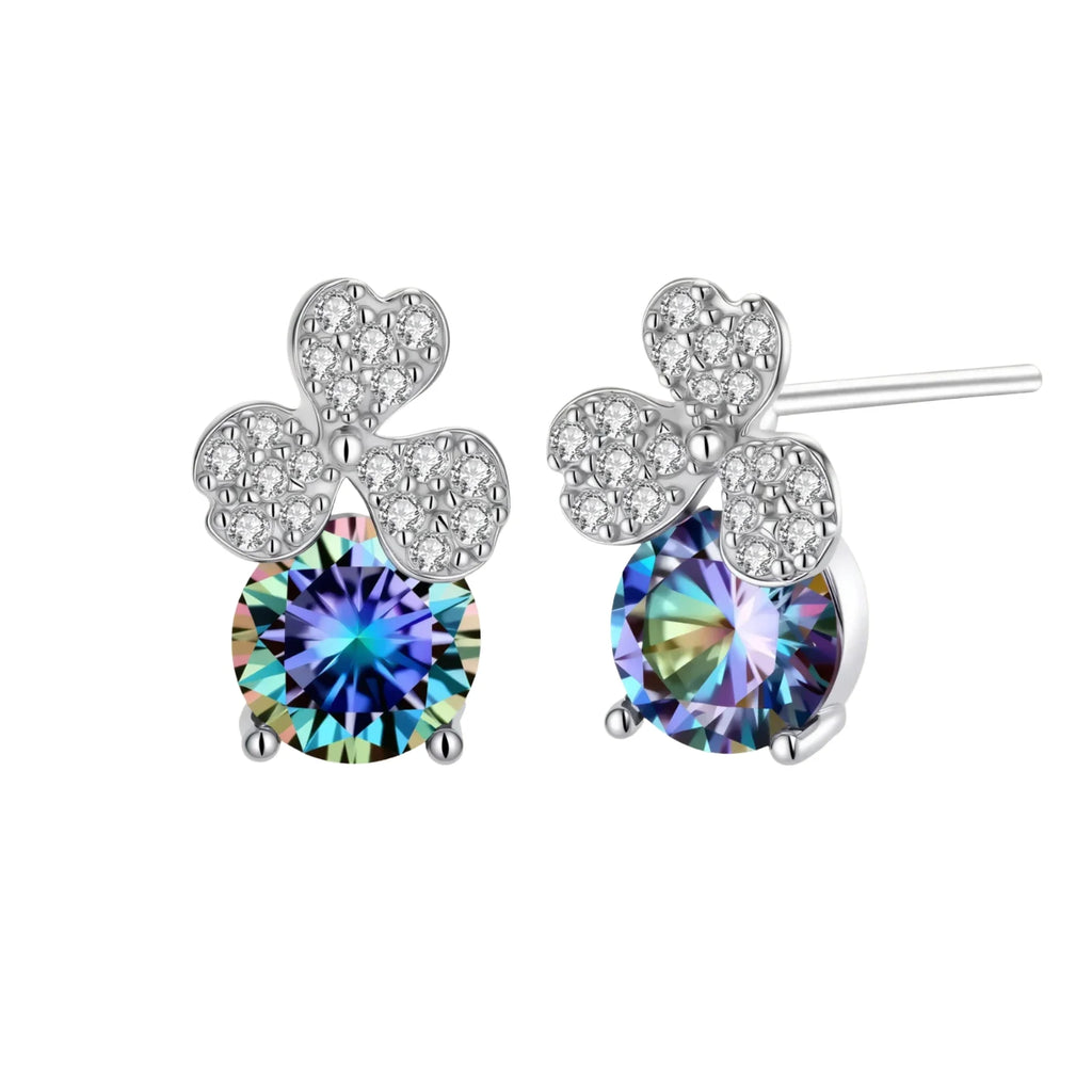 Lucky Clover Moissanite Set