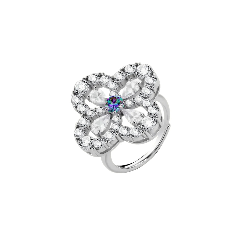 Lucky Clover Moissanite Set