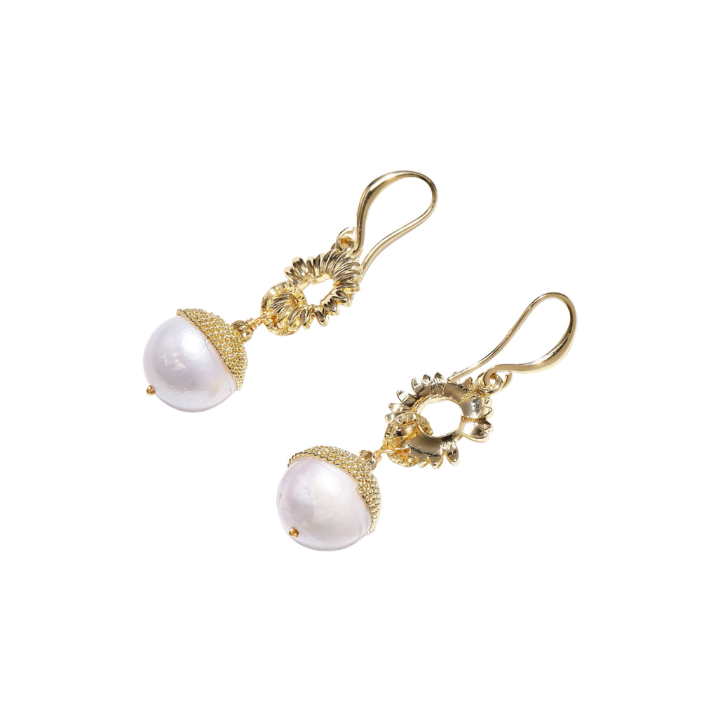 Sunburst Pearl Dangles