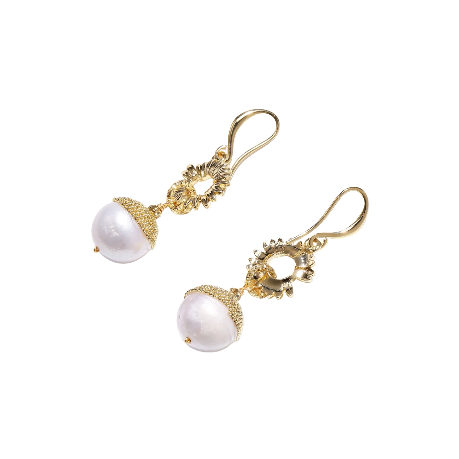 Sunburst Pearl Dangles