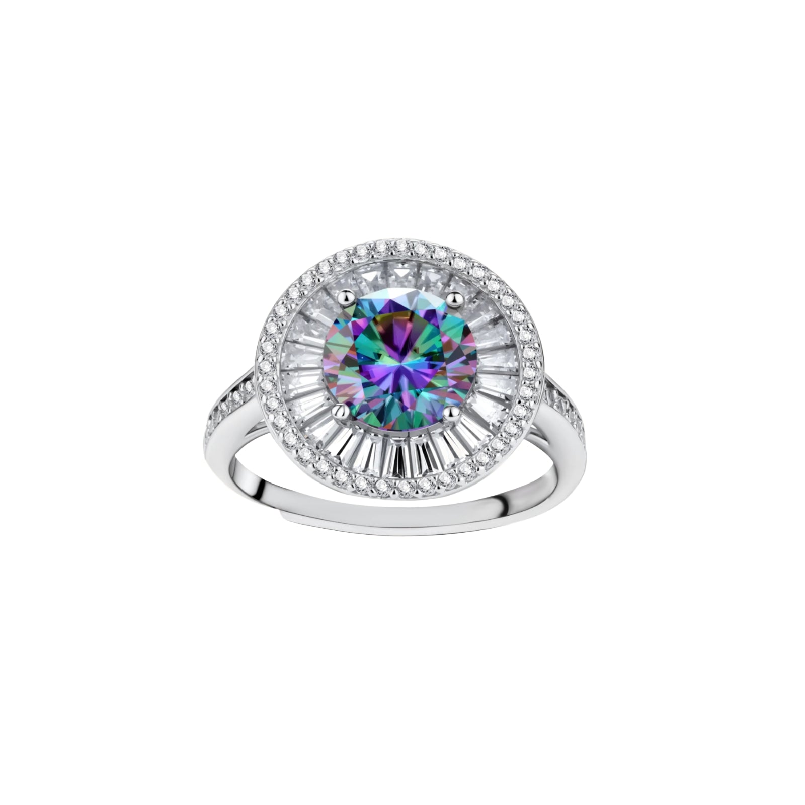Starlight Halo Ring