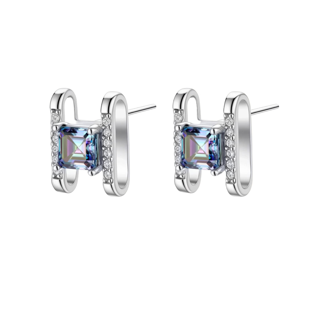Prism Square Studs