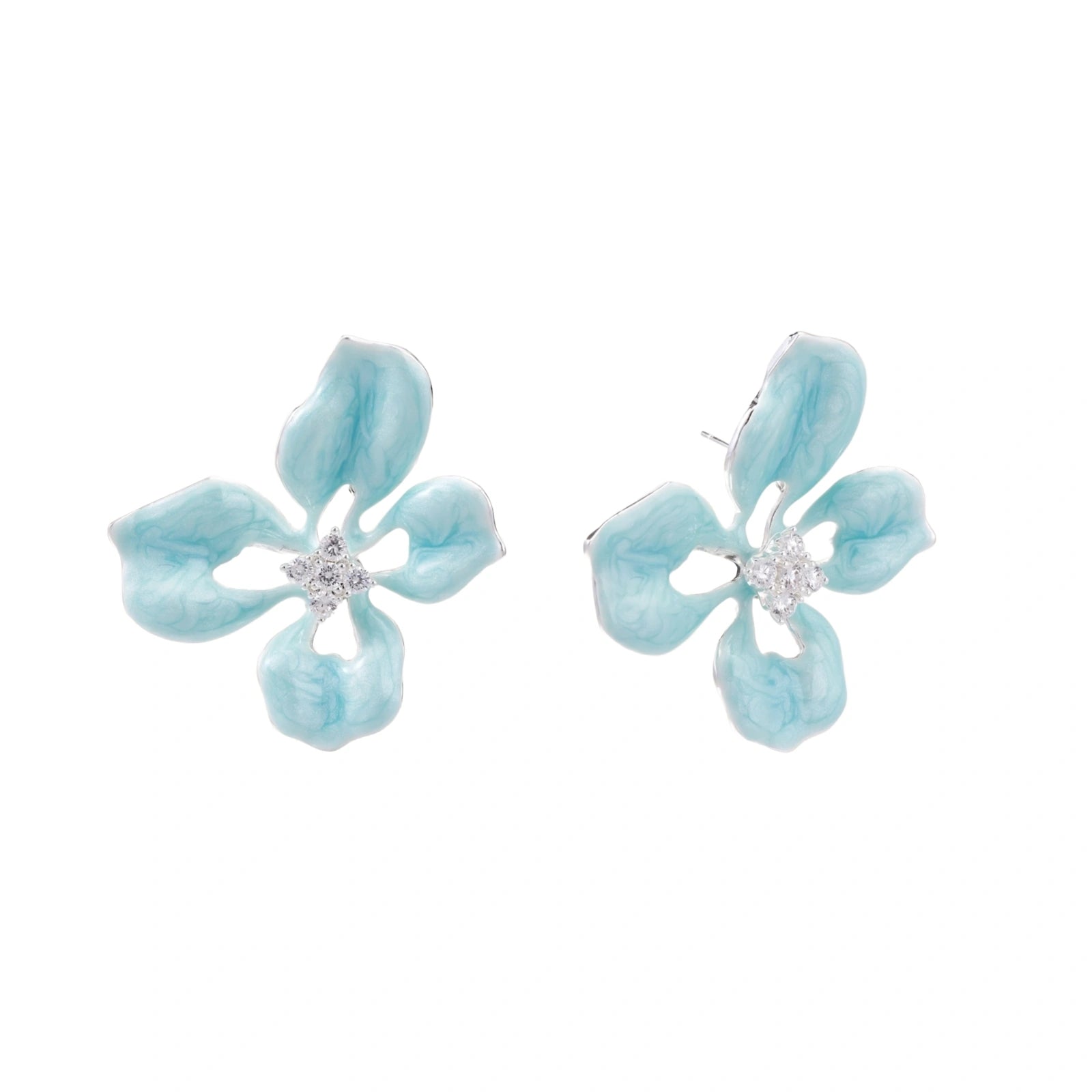 Azure Bloom Studs
