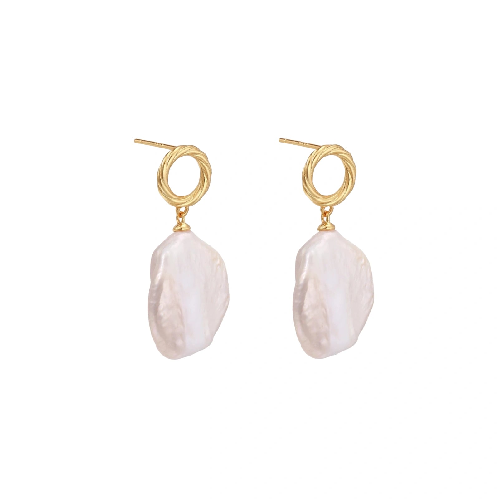 Pearl Glow Drop Earrings