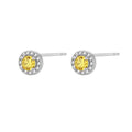 Sunburst Halo Studs