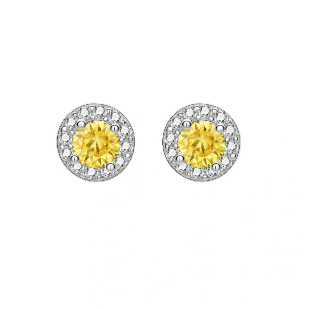 Sunburst Halo Studs