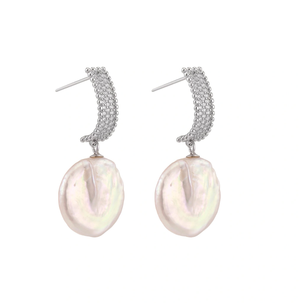 Baroque Pearl Drop Earrings