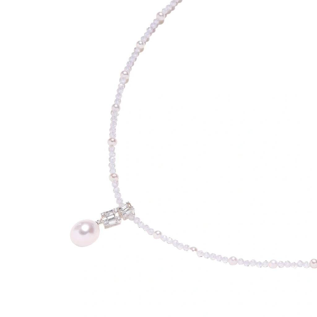 Lavender Dreams Pearl Necklace