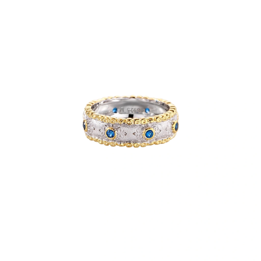 Azure Dreams Band Ring