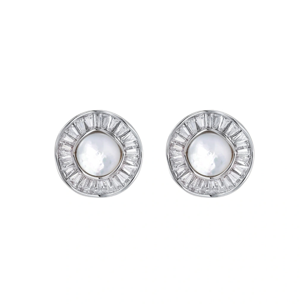 Sunburst Pearl Studs