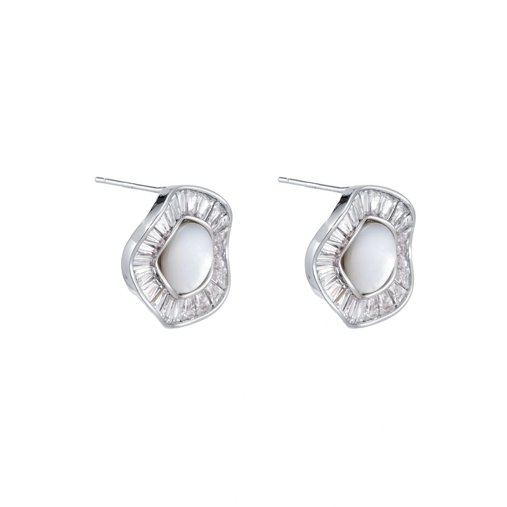 Sunburst Pearl Studs