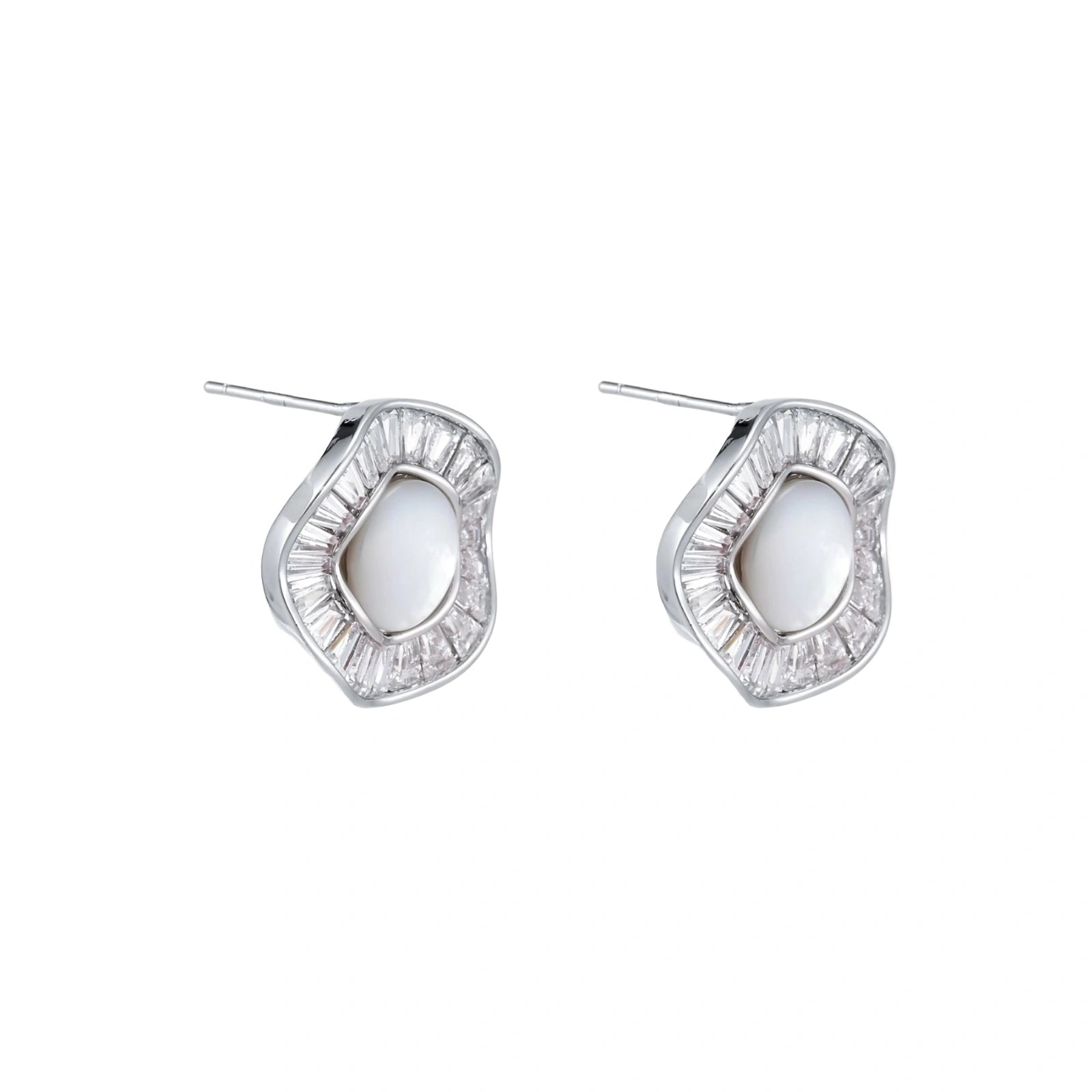 Sunburst Pearl Studs