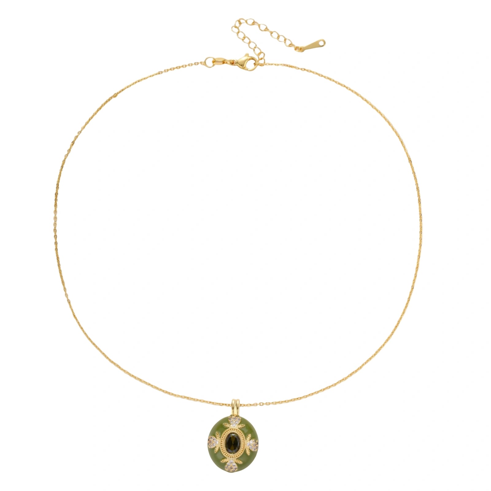Emerald Empress Pendant