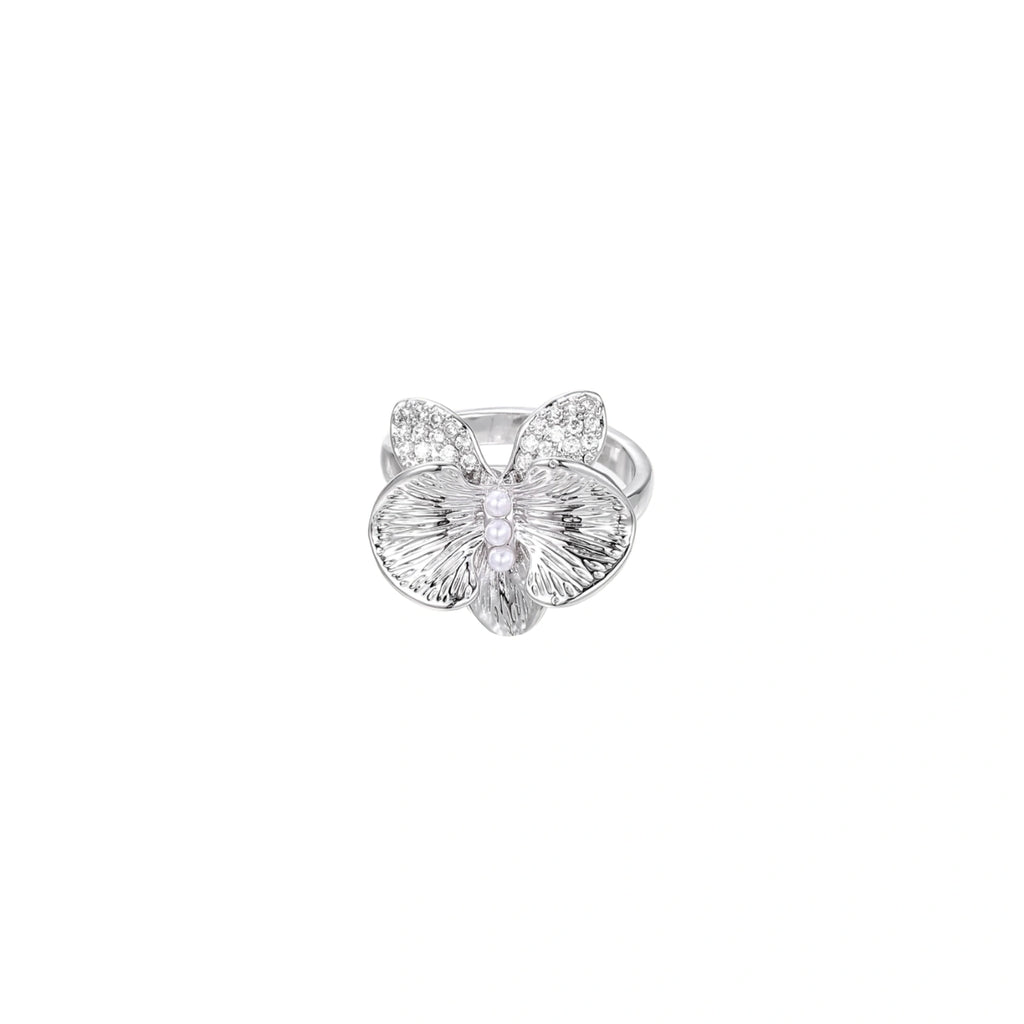 Pearl Orchid Ring