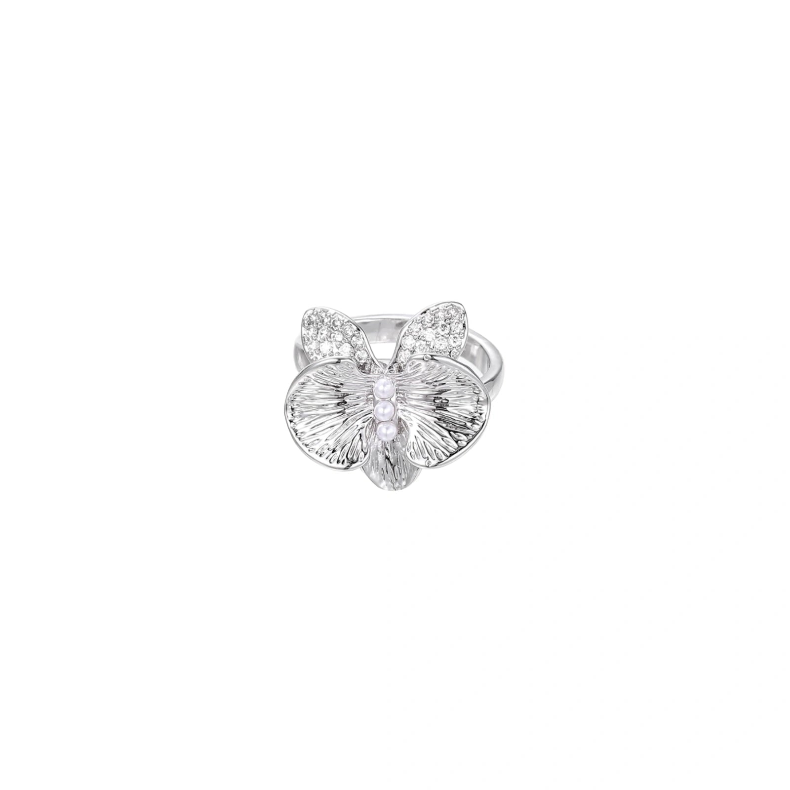 Pearl Orchid Ring