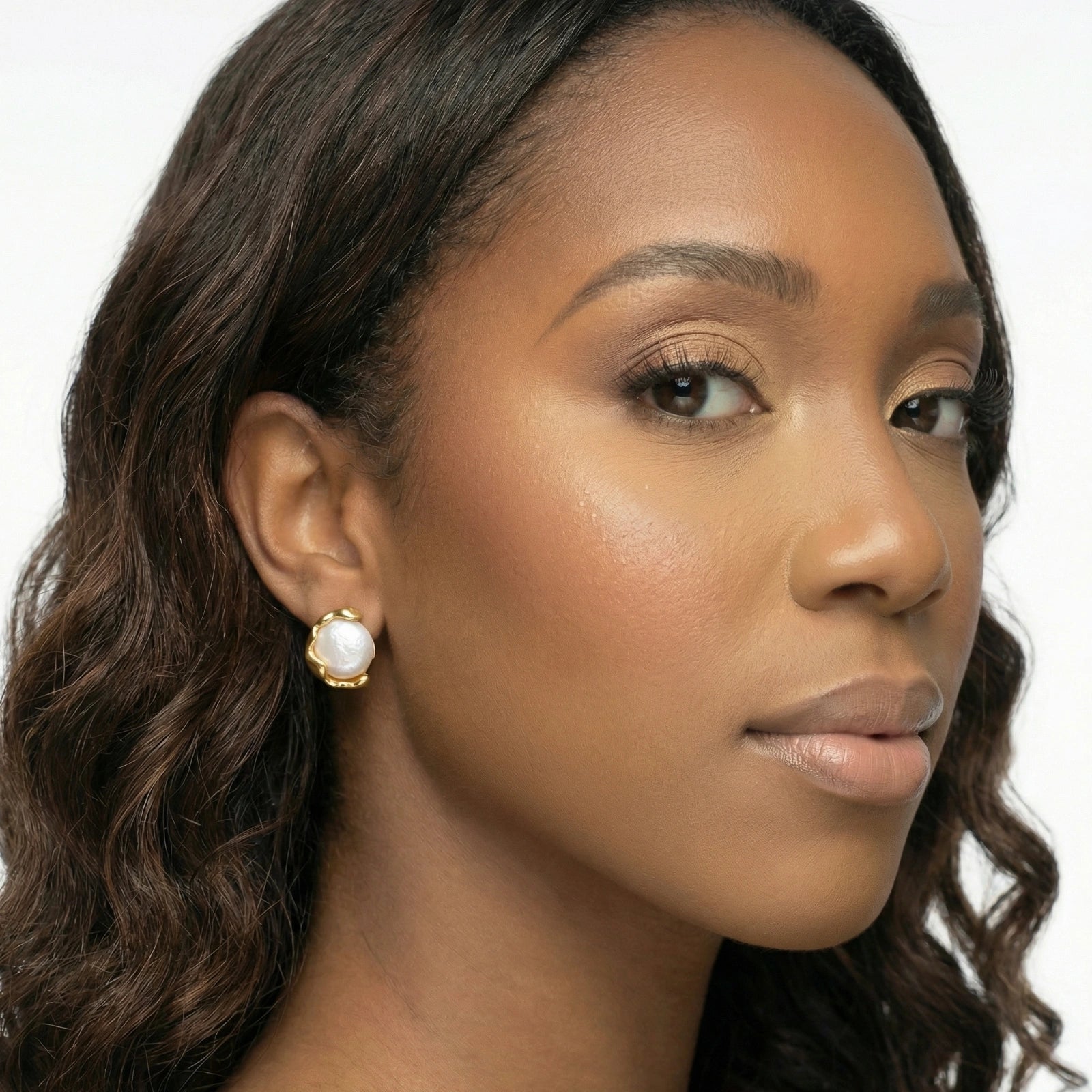 Pearl Embrace Studs